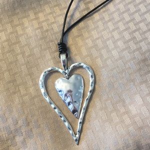 Large heart Neclace